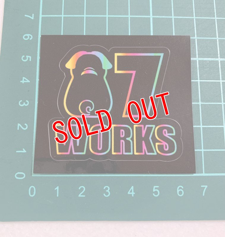 画像2: 87works  オリジナルlogo シール (2)